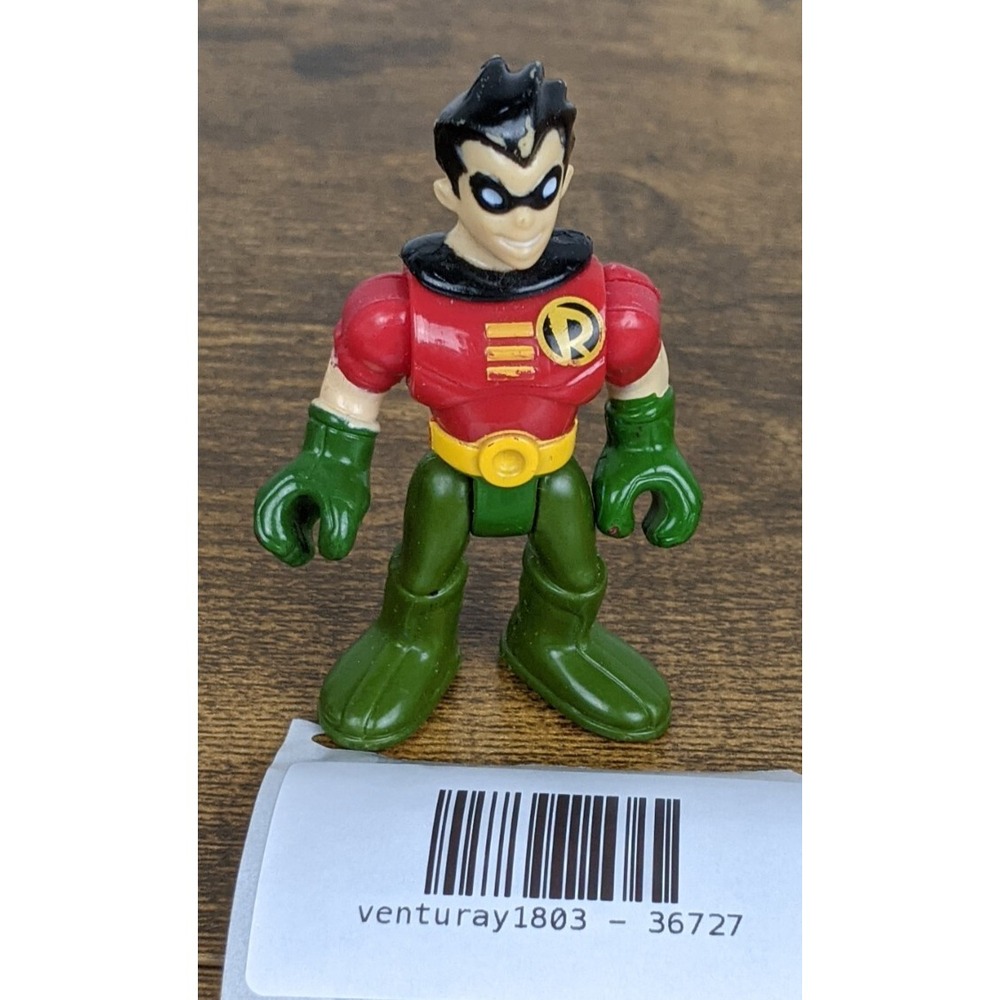 DC Comics Robin Action Figure Green Red Yellow 2008